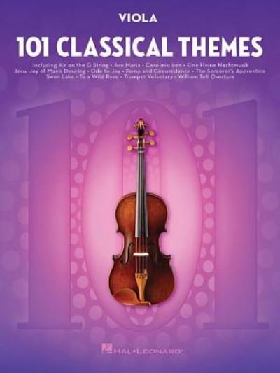 Cover for Hal Leonard Corp. Staff · 101 Classical Themes for Viola (Book) (2016)