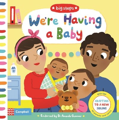 Cover for Campbell Books · We're Having a Baby: Adapting To A New Baby - Campbell Big Steps (Tavlebog) (2018)