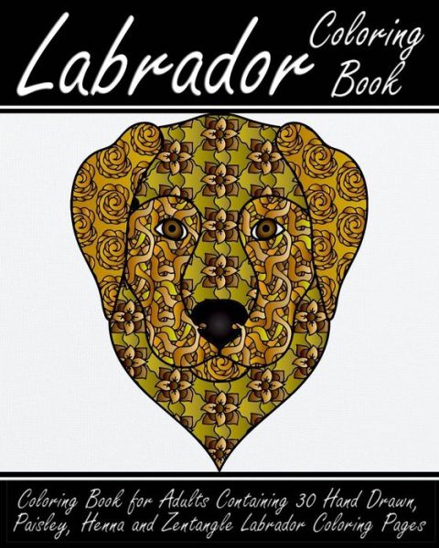 Cover for Alex Walker · Labrador Coloring Book (Paperback Book) (2017)