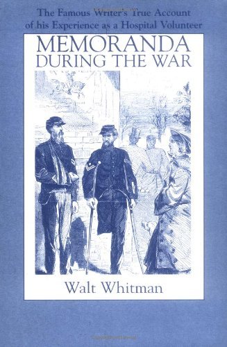 Cover for Walt Whitman · Memoranda During the War (Pocketbok) (2008)