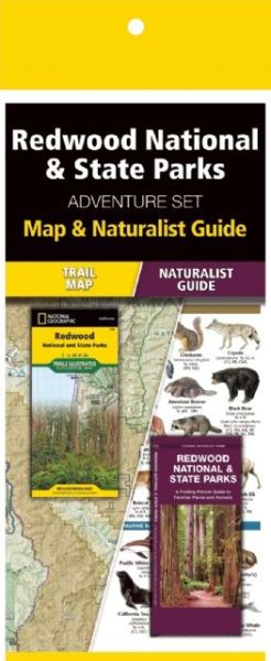 Cover for Waterford Press · Redwood National &amp; State Parks Adventure Set: Map and Naturalist Guide (Book) (2015)