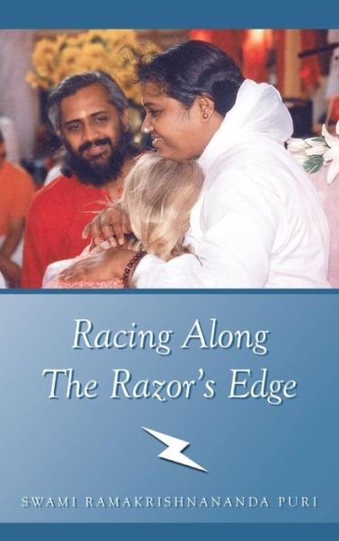 Cover for Swami Ramakrishnananda Puri · Racing Along the Razor's Edge (Hardcover Book) (2014)