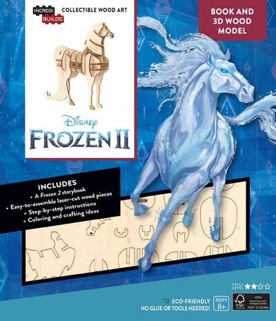 Cover for Insight Editions · IncrediBuilds: Disney Frozen 2: Water Nokk Book and 3D Wood Model: Adventures of Arendelle (Bok) (2019)