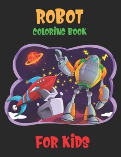 Cover for Laalpiran Publishing · Robot Coloring Book For Kids (Pocketbok) (2019)