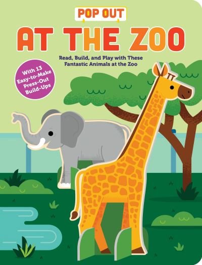 Cover for Duopress · Pop Out at the Zoo: Read, Build, and Play with these Fantastic Animals at the Zoo - Pop Out Books (Kartongbok) (2024)