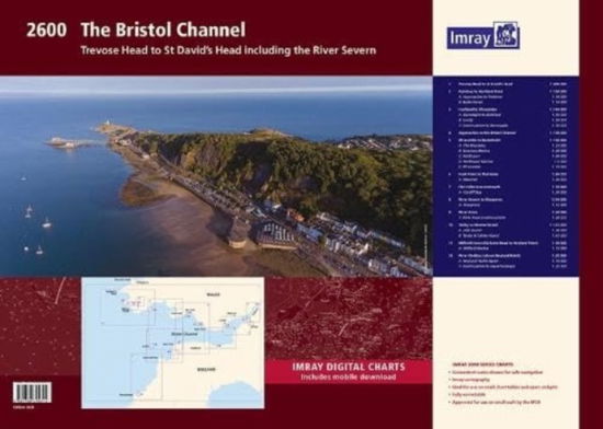 Cover for Imray · 2600 Bristol Channel Chart Pack Wirobound: Trevose Head to St David's Head including the River Severn - 2000 Series (Spiral Book) [New edition] (2023)