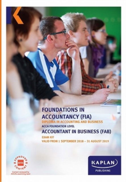 Cover for Kaplan Publishing · Ffm - Foundation in Financial Management - Study Text (Paperback Book) (2018)