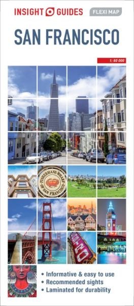 Cover for APA Publications Limited · Insight Guides Flexi Map San Francisco - Insight Guides Flexi Maps (Kort) [6 Revised edition] (2025)