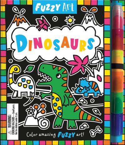 Cover for Melanie Hibbert · Fuzzy Art Dinosaurs (Book) (2023)