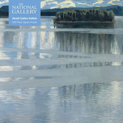 Adult Jigsaw Puzzle National Gallery: Akseli Gallen-Kallela: Lake Keitele (500 pieces): 500-Piece Jigsaw Puzzles - 500-piece Jigsaw Puzzles -  - Board game - Flame Tree Publishing - 9781839647321 - October 13, 2021