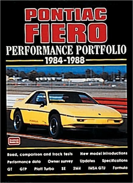 Cover for R M Clarke · Pontiac Fiero Performance Portfolio 1984-88 - Performance Portfolio (Paperback Book) [Revised edition] (2000)