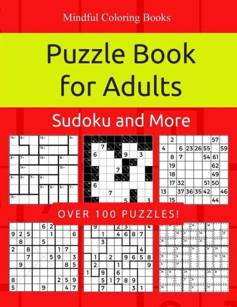 Cover for Mindful Coloring Books · Puzzle Book for Adults (Paperback Book) (2018)