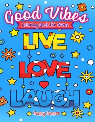 Cover for Harper Hall · Good Vibes Coloring Book (Paperback Book) (2020)