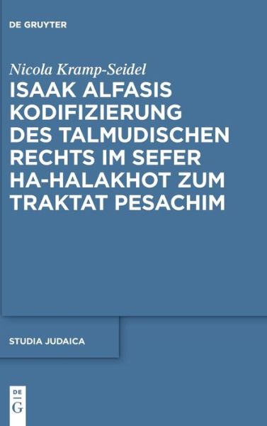 Cover for Kramp-Seidel · Isaak Alfasis Kodifizierun (Book) (2019)