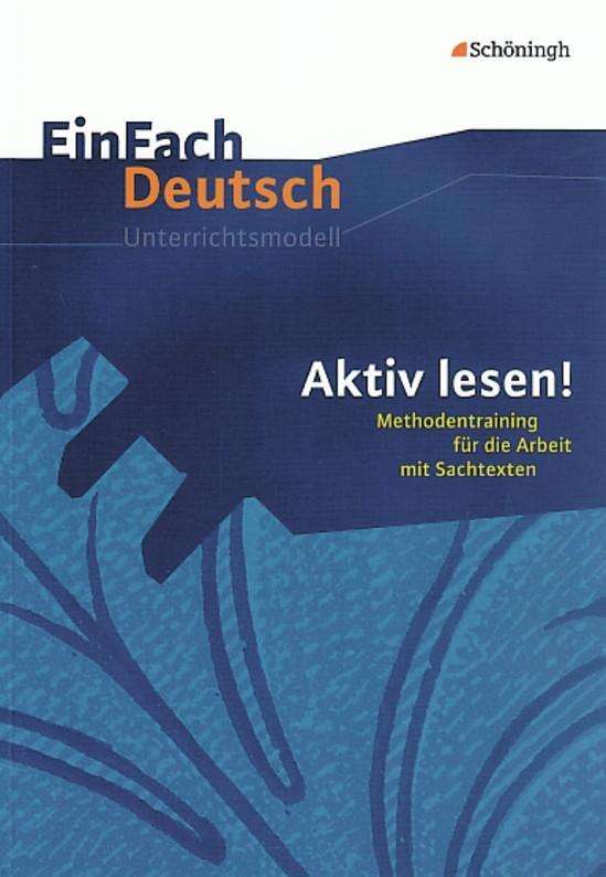 Cover for Ida Hackenbroch-krafft, Evelore Parey, Ida Hackenbroch- Krafft · EinFach Deutsch. Aktiv lesen! (Book)