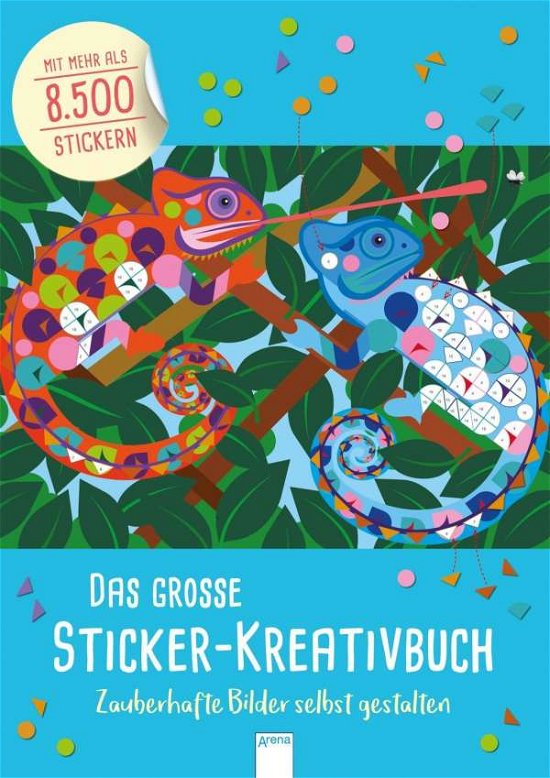 Das große Sticker-Kreativbuch. - Webster - Livros -  - 9783401712321 - 