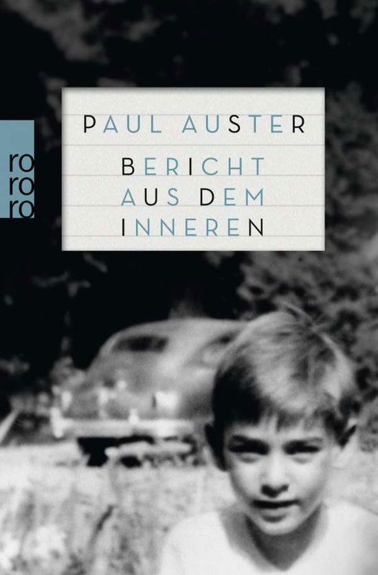 Cover for Paul Auster · Roro Tb.26732 Auster.bericht Aus Dem I (Book)