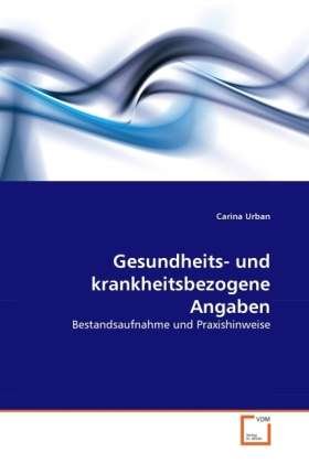 Cover for Urban · Gesundheits- und krankheitsbezoge (Book)