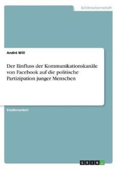 Cover for Will · Der Einfluss der Kommunikationskan (Bog)