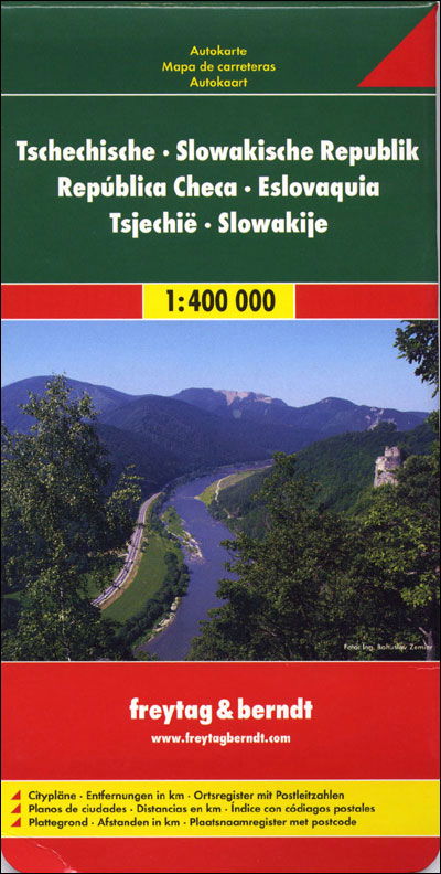 Freytag & Berndt · Freytag & Berndt Road Map: Czech & Slovak Republic (Hardcover Book) (2013)