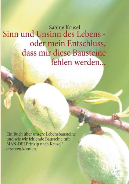 Cover for Sabine Krusel · Sinn Und Unsinn Des Lebens - Oder Mein Entschluss, Dass Mir Diese Bausteine Fehlen Werden... (Paperback Book) [German edition] (2013)