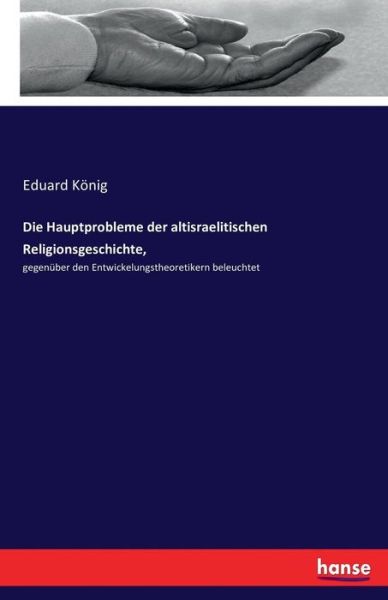 Cover for König · Die Hauptprobleme der altisraelit (Buch) (2016)