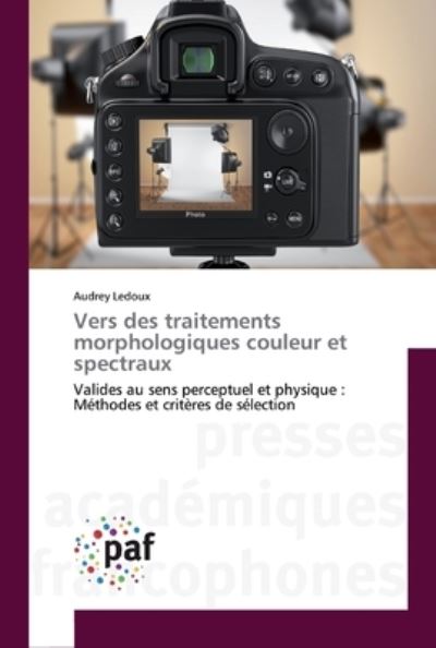 Cover for Ledoux · Vers des traitements morphologiq (Book) (2019)