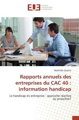 Cover for Cabanis · Rapports annuels des entreprise (Book)