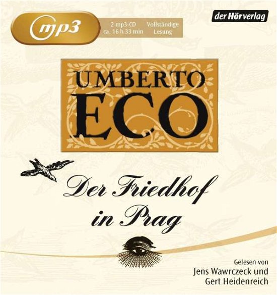 Cover for Eco · Der Friedhof in Prag,2MP3-CD (Buch)