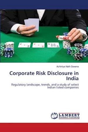 Cover for Sexena · Corporate Risk Disclosure in Ind (Bok) (2020)