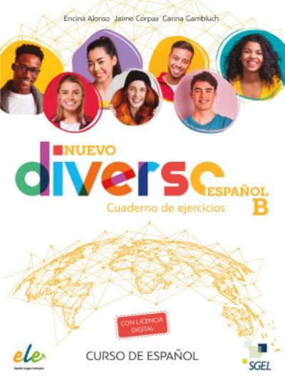 Cover for Encina Alonso · Nuevo Diverso: Cuaderno de ejercicios Espanol B + licencia digital (B1-B2) (Paperback Book) (2021)