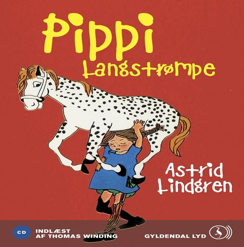 Cover for Astrid Lindgren · Pippi Langstrømpe (Lydbok (CD)) (2007)