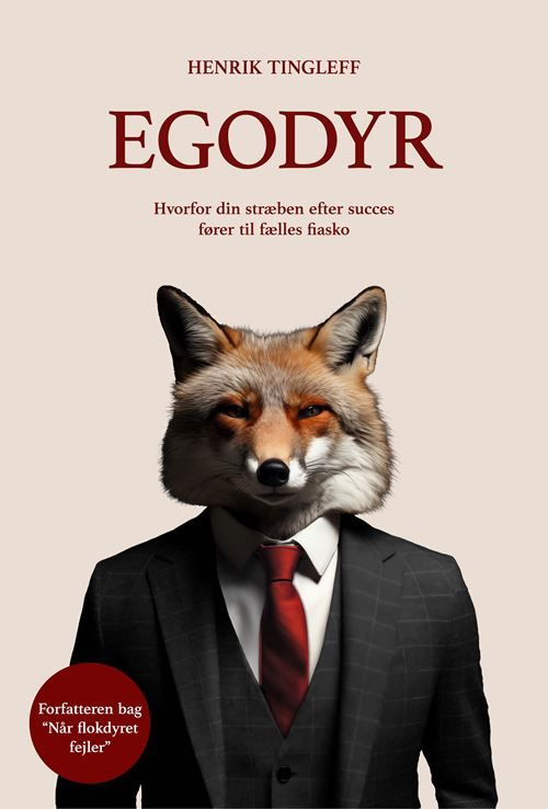 Cover for Henrik Tingleff · Egodyr (Sewn Spine Book) [1.º edición] (2025)