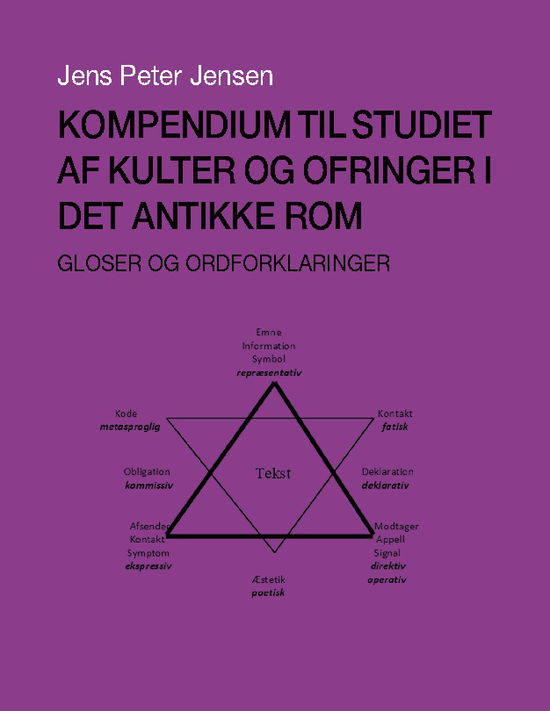 Cover for Jens Peter Jensen · Kompendium til studiet af kulter og ofringer i det antikke Rom (Paperback Book) [1st edition] (2024)