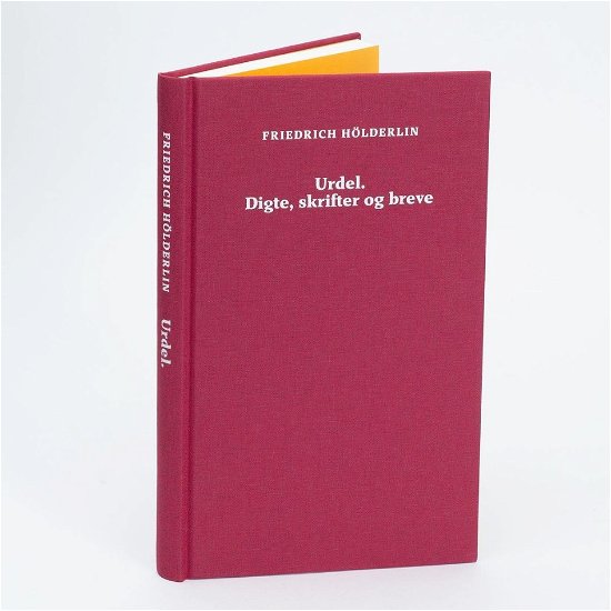 Cover for Friedrich Hölderlin · Urdel. (Bound Book) [1st edition] (2020)