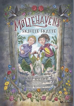 Cover for Jytte V. Damgaard · Møllehavens skjulte skatte (Sewn Spine Book) [1. wydanie] (2023)