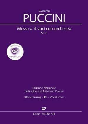 Cover for Puccini · Messa di Gloria, Klavierauszug (Buch)