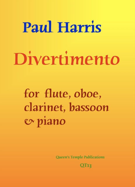 Cover for Divertimento (Sheet music) (1998)