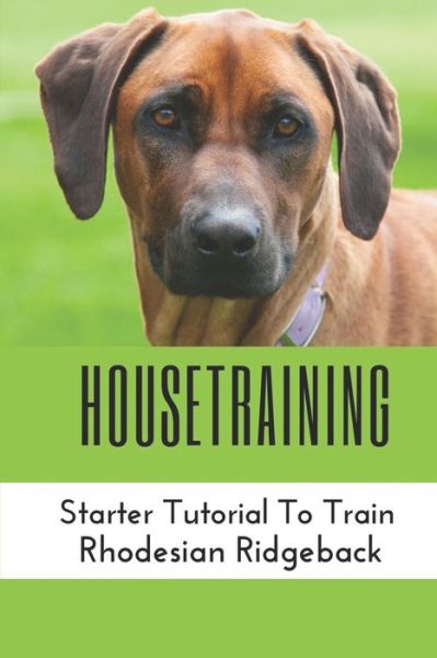 Cover for Trent Janecka · Housetraining (Paperback Book) (2021)