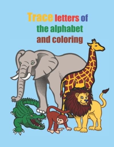 Cover for Sandil Happy · Trace letters of the alphabet and coloring (Paperback Book) (2020)