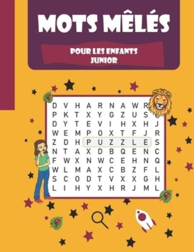 Cover for Mm&amp;enfantsjunior Publishing · Mots meles pour les enfants junior (Pocketbok) (2021)