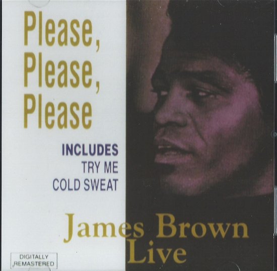 Cover for James Brown · Please, Please, Please [LIVE] (CD)