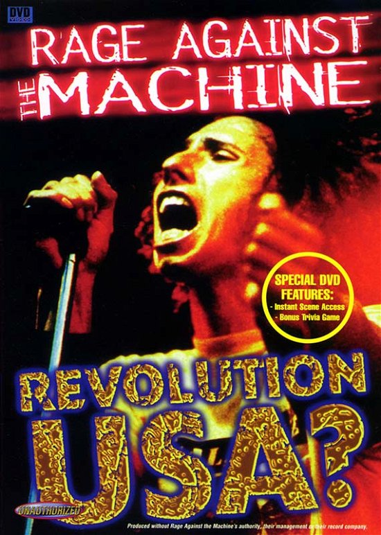 Cover for Rage Against the Machine · Revolution USA (DVD) (2000)