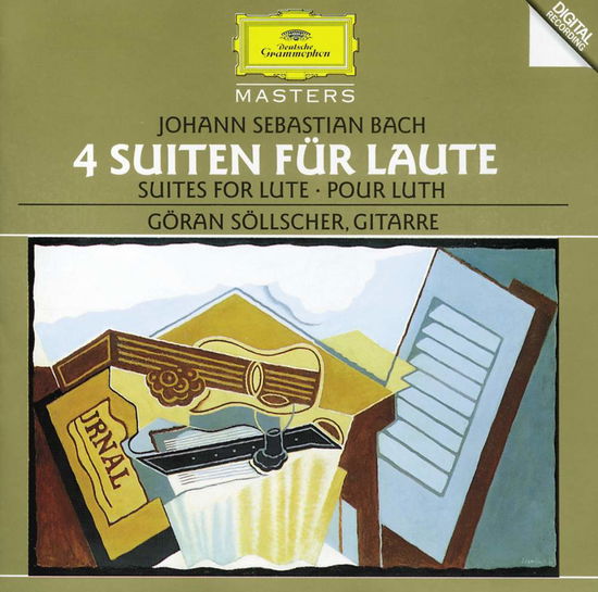 Cover for Sollscher Goran · Bach: 4 Suites for Lute (CD) (2002)