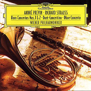Cover for Strauss,r. / Stransky / Janezic / Schmidt / Vpo · Horn Concertos Nos 1 &amp; 2 Duett Concertino Oboe (CD) (1997)