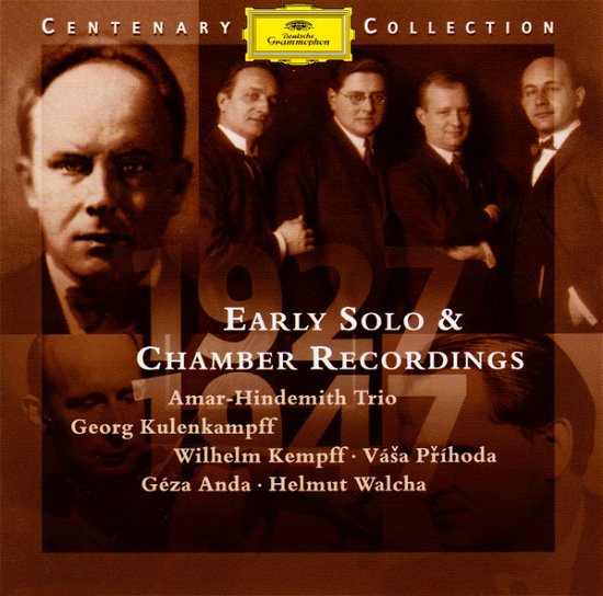 Cover for Aa. Vv. · Early Solo &amp; Chamber Recordings 1927-1947 (CD) (1988)