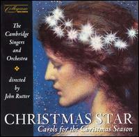 Cover for Rutter / Cambridge Singers &amp; Orchestra · Christmas Star: Carols for the Christmas Season (CD) (1997)