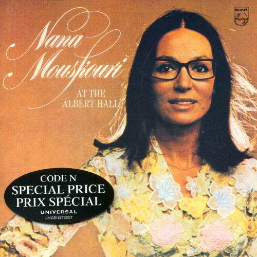 Cover for Nana Mouskouri · At the Albert Hall (CD) (1994)