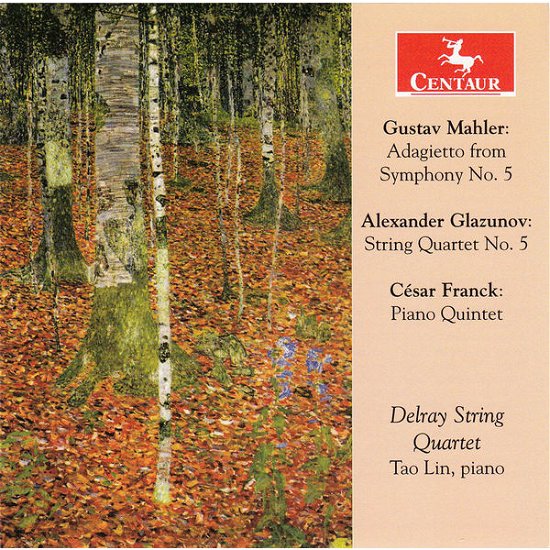 Works for Str Qnt - Mahler / Glazunov / Franck / Lin / Delray Str Qrt - Musik - CENTAUR - 0044747335322 - 14. Oktober 2014