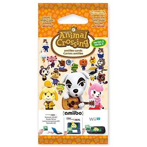 Animal Crossing Happy Home Designer Amiibo 3 Card Pack Series 2 3DS - Animal Crossing Happy Home Designer Amiibo 3 Card Pack Series 2 3DS - Spil - Nintendo - 0045496353322 - 